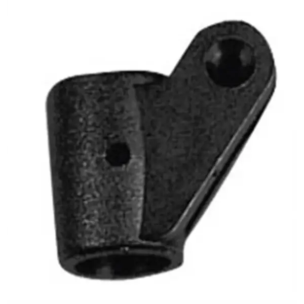 Tente Parçası, Plastik. Siyah Ø22mm