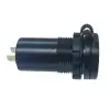 USB + Type-c + Voltmetre 12-24V Şarj Soketi