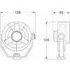 Hella Marine Vantilatör turbo