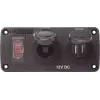 Blue Sea Below Deck Panel Çakmak Soketi ve USB