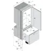 Buzdolabı/dondurucu. Model Dw250 Ocx2 Btx