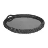 CaptainRA Sade Tepsi 45 cm Siyah