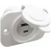 Çiftli USB soket