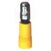 Lalizas Çıt Çıt Fiş Erkek Sarı 2,5-6mm² 25 Adet