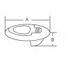 Gömme kulp 51mm