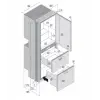 Hepsi Bir Arada Buzdolabı. Model Drw360a