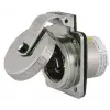 Hubbell 220V paslanmaz çelik priz