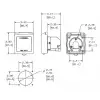 Hubbell 220V standart marin priz 32 Amper