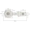 Jabsco 29041-1000 Tuvalet Tabanı