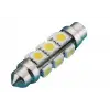 Led sofit ampul 12 ledli 12v24v 10x44mm