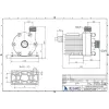Manyetik Klima Pompası, 12V, IP65. Maks.16000Btu