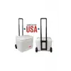 Coleman Marine 50QT - UV Korumalı Tekerlekli Buzluk