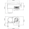 Maxwell HRC6-6 Serisi 600W 12V 6 mm Tambursuz Yatay Irgat