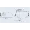 Maxwell HWC Serisi 1200W 24V 10mm Tamburlu Yatay Irgat