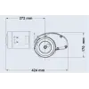 Maxwell RC-10 1000W 12V 8mm Tambursuz Dik Irgat
