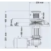 Maxwell RC- 10 24V-1000W 10 mm Tamburlu