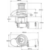Maxwell RC12-10 1200W 24V 12mm Tamburlu Dik Irgat