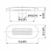 Merdiven Lambası Led 12V - Mavi Işık