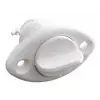 MİÇOZ, O-RİNGLİ. BEYAZ PLASTİK OVAL 54X33MM