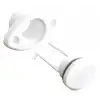 MİÇOZ, O-RİNGLİ. BEYAZ PLASTİK OVAL 54X33MM