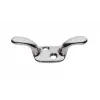 Mini koç boynuzu sarı üzeri kromaj 61x19 mm