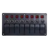 Otomatik Sigortalı ve Işıklı Switch Paneli - 8 Anahtar