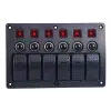 Otomatik Sigortalı ve Işıklı Switch Paneli - 8 Anahtar