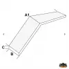 Pasarella AHŞAP ZEMİN 200 MM