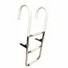 Portatif Krom Tekne Merdiveni 3 Basamak 80cm