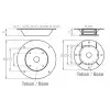 Satcom anten destek braketi sc35