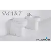 Smart 24V Beyaz Kısa Taş Taharet Kitli Tuvalet