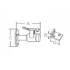 Stoper 85x50mm