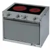 Techimpex Elektrikli Çift Göz Ocaklı Fırın