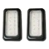 Lalizas Römork Tepe Lambası 12 LED 12V/24V Siyah 2li Set