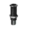 Nuova Rade Tekne Dip Geçişi 1 Hortum Bağlantılı Ø30mm Siyah