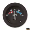 TREM ECO LINE Ampermetre 12V Siyah 60-60 Amper
