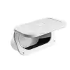 LALIZAS Utility Oval Kapaklı Saklama Hatchi 111x177mm Beyaz