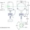 Vetus ZN215 DHR 220 kabin kontrollü projektör