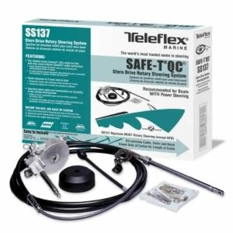 45.49.710 Ss13708 Teleflex Safe-t Qc Dümen Sistemi  10 Feet