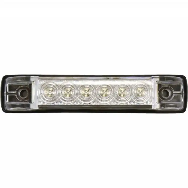 6 Ledli Basamak Lambası 12V - Mavi
