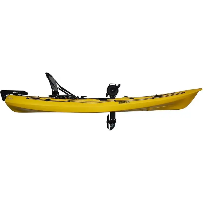 SEAFLO RPA123 Tek Kişilik Pedallı Kano Sarı