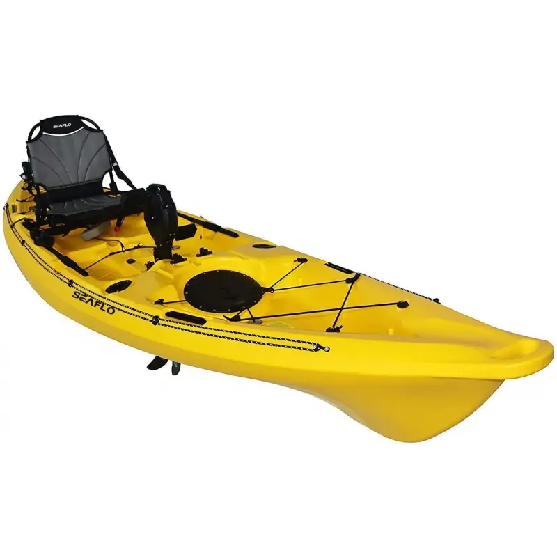 SEAFLO RPA123 Tek Kişilik Pedallı Kano Sarı