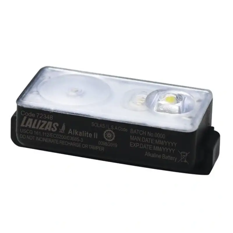 Lalizas Can Yeleği Lambası Led Flaşlı Alkalite II Su Temaslı