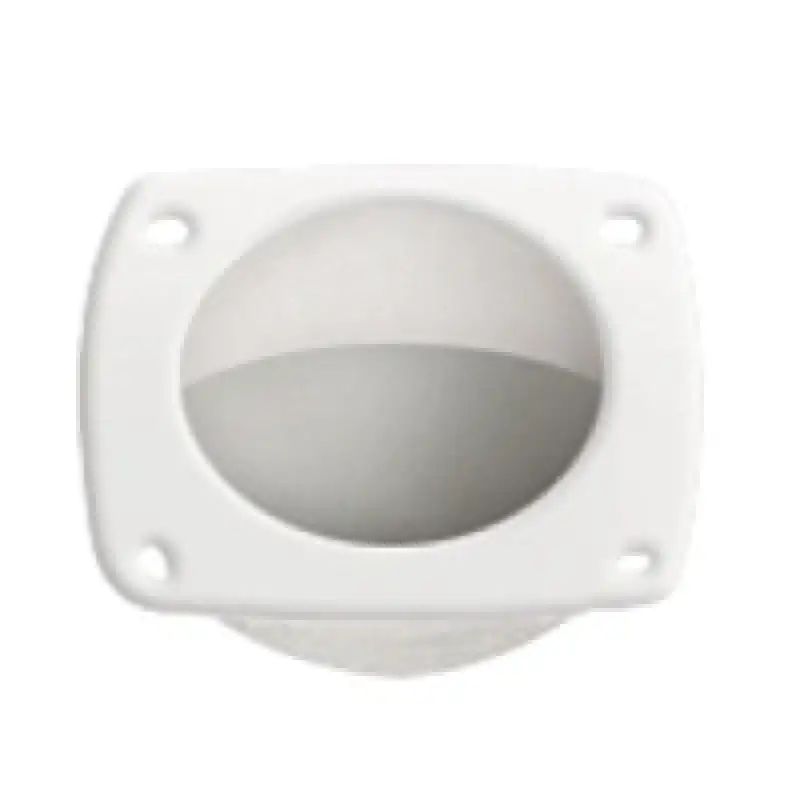 Lalizas Gömme Kulp Ø44mm 57x57mm Plastik Krem