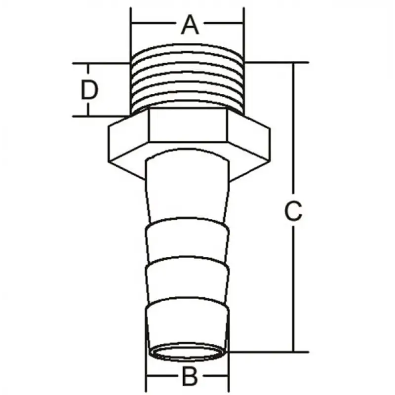 Hortum rakoru 1.1/2 x 40 mm