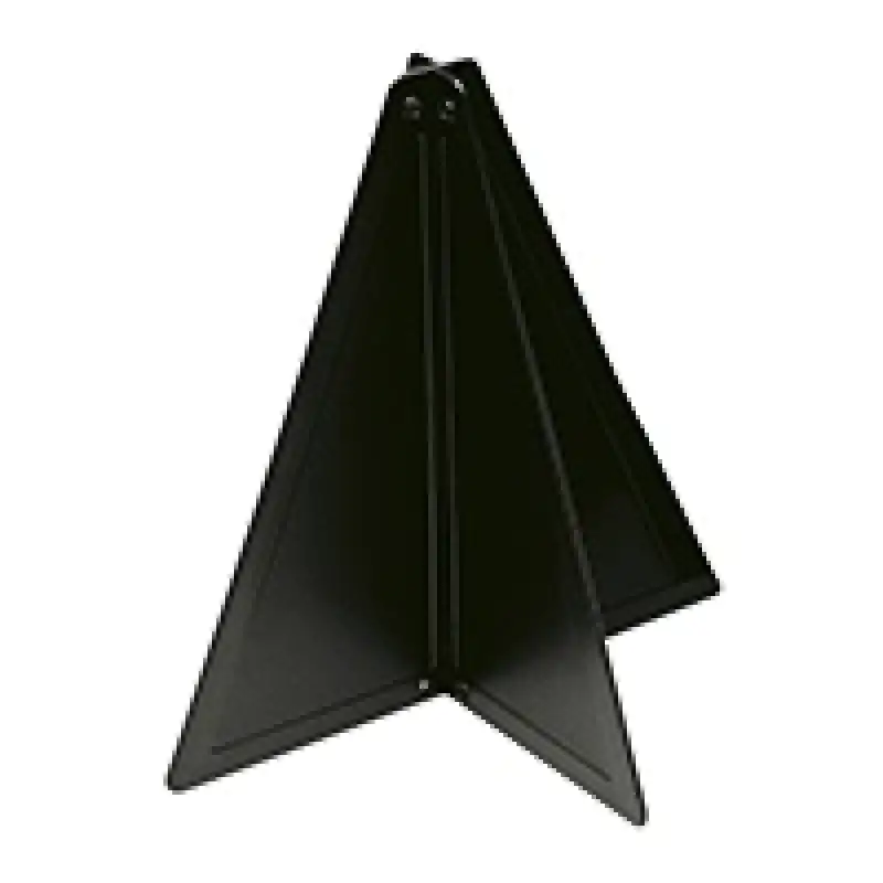 Konik Motorlu Seyir İşareti, 470X330mm, Siyah