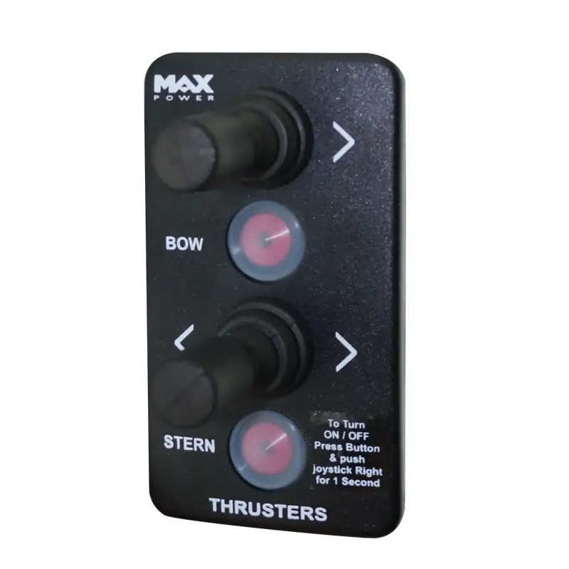 Maxpower Joystick Double Siyah Baş ve Kıç Kontrol Paneli