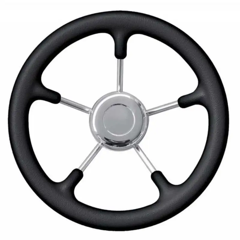 SAVORETTI T9 Poliüretan 28cm Dümen Simidi - Gri