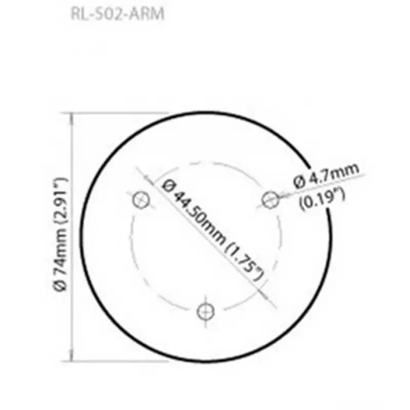 Scanstrut RL-502-ARM Rokk Montaj Plakası