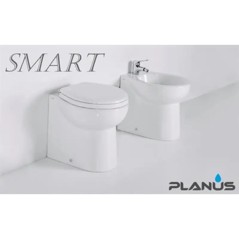 Smart 12V Beyaz Kısa Taş Taharet Kitli Tuvalet